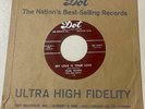 Pearl Woods 1956 DOO WOP 45 My Love Is Your Love / Be My Baby DOT VG+++/M- HEAR