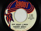 Funk Breaks 45 - Freddy Scott - Got What I Need - Shout - VG+ mp3