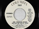Crossover Soul 45 - Troy - And Tomorrow Means Another Day - Columbia VG++ promo