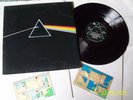 PINK FLOYD - THE DARK SIDE OF THE MOON - LP ITALY 1978 POSTER + CARTOLINE