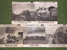 ARGO Transacord Recordings 5 x 1960s Railway Memorabilia Vinyl Records 45 EP