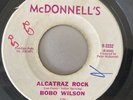 BOBO WILSON ALCATRAZ ROCK INDIAN UPRISING RARE GARAGE PSYCHEDELIC ROCK 45rpm 7’