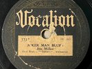 JIM MILLER VOCALION  Joker Man Blues/ Next Door Man