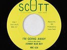 Northern/Deep Soul 45 - Johnny Blue Boy - I'm Going Away - Scott - VG++ mp3