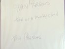 THE ALAN PARSON PROJECT Turn of a Friendly Cards LP TEST PRESSING SEALED