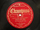JAZZ JOHNNY CLESI'S AREOLEANS Ain't I Got Rosie /JOHNNY SYLVESTER CHAMPION 15174