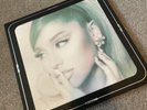 Mint Ariana Grande POSITIONS deluxe Clear Vinyl With Poster  And Stickers Amazin
