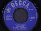 ROLLING STONES: paint it black / long long while DECCA 7