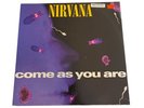 Vintage Nirvana Come as you Are single 12” vinyl record