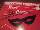 MOTT THE HOOPLE BRAIN CAPERS LP SIGNED AUTOGRAPHED IAN HUNTER ATLANTIC 1972 VG