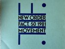New Order - Movement LP 1981 FACT. 50 Ist edition textured with rare inner 