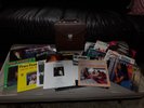 Vintage 45 rpm Tote Box with 50 7