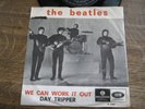 RARE  t THE BEATLES-WE CAN WORK IT OUT--PARL R 5389 -BELGIUM -TB ETAT+