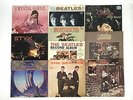 Beatles, Frank Sinatra, Styx, The Who & More 10 Count Vinyl Record Lot