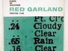 RED GARLAND TRIO ALL KINGS OF WEATHER PRESTIGE SMJ-6291 JAPAN INSERT VINYL LP