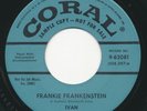 IVAN Frankie Frankenstein / That'll Be.. CORAL Halloween RnR Rockabilly 45 Hear