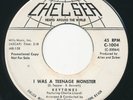 KEYNOTES I Was A Teenage Monster CHELSEA Garage Rock Doo Wop 45 Hear