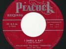 WILLIE MAE BIG MAMA THORNTON / JOHNNY OTIS I Smell A Rat PEACOCK R&B RnB 45 Hear