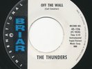 THUNDERS Off The Wall / Pipe Dreams BRIAR Surf Rock 45 Hear