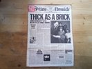 Jethro Tull Thick As A Brick A3/B2 1st Press VG Vinyl Record CHR1003 Newspaper