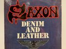 Saxon, Denim And Leather, Vintage Import Vinyl LP NEW SEALED