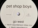 PET SHOP BOYS -Go West- Rare UK White Label Promo 12” 12RXDJ 6356 (Vinyl Record)