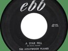 HOLLYWOOD FLAMES A Star Fell / I'll Get By 45rpm Ebb 1958 west coast doo-wop