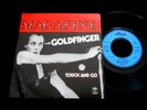 MAGAZINE/GOLDFINGER/RARE/NEW WAVE/VIRGIN REC/FRENCH SP 7