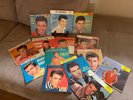 Vintage Teen Idol 45 Records - Frankie Avalon, Ricky Nelson, Fabian, Bobby Darin