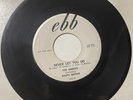 Ambers 1958 DOO WOP 45 Never Let You Go / I'll Make A Bet EBB DJ Promo VG+ HEAR