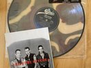 1983 The Clash Combat Rock Picture Disc PROMO Camo w/ Sticker Vinyl Pic Disc