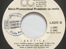 MADONNA • Erotica • RARE 45 PROMO 7