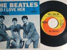 The Beatles / And I Love Her & If I Fell / Capitol 1964 45rpm w PS / VG+++