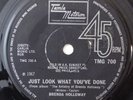 BRENDA HOLLOWAY Just Look What You've Done UK TAMLA 45 northern soul you've made