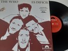 THE WHO-IT´S HARD-LP Mexico Promo Radio Unique cover PS POLYDOR