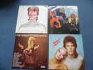 4 DAVID BOWIE VINYL LP BOWIE PINUPS ALADDIN SANE THE WORLD OF BOWIE DAVID BOWIE