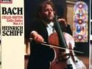 BACH CELLO SUITES HEINRICH SCHIFF EMI Digital HMV STEREO 2 Lp Box ED1 Germany NM
