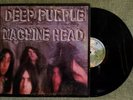 DEEP PURPLE MACHINE HEAD Vinyl LP LYRICS POSTER WARNER BROS 1972 VG+/VG+