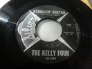 EDDIE COCHRAN  THE KELLY FOUR  STROLLIN' GUITAR  1959 SILVER 45-1001 USA  EX