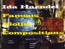 IDA HAENDEL Famous Violin Compositions HOLECEK Supraphon SUAST-50465 NM 1962 Rec