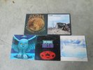 RUSH-5 LP'S-GEDDY LEE-FLY BY NIGHT-UNDER PRESSURE-2112-A FAREWELL TO KINGS-MORE