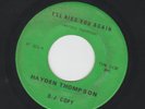 COUNTRY BOPPER bw LONESOME 45 -HAYDEN THOMPSON - I