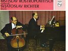 2LP Box BEETHOVEN Cello Sonatas ROSTROPOVICH RICHTER Philips 835182AY Red/Silver