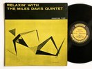 MILES DAVIS QUINTET Relaxin PRESTIGE PRLP 7129 LP Mono DG RVG