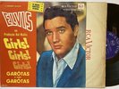 ELVIS PRESLEY GIRLS  GIRLS  GIRLS  GAROTAS ORIG LP MONO 1963 RCA LPM2621 BRAZIL