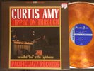 CURTIS AMY Tippin' On Through 1963 Pacific Jazz LP RARE  ORANGE SWIRL VINYL -EX