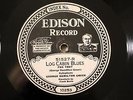 EDISON 51527 GEORGE HAMILTON GREEN Log Cabin Blues / Chromatic  EE+