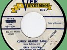 JERRY SULLIVAN Curley Headed Baby / Ella Mae 45rpm Vee Recordings '59 rockabilly