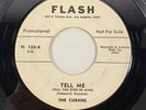 Flash 133 The Cubans - Tell Me / You've Been Gone So Long, Doo-Wop 7