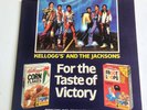 KELLOGG'S and THE JACKSONS 1985 PROMO VINYL LP SAI 2561 FOR THE TASTE OF VICTORY